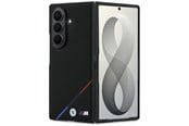 Mobil - Covers & Cases - BMW M Leather Perforated Tricolor Stripe Metal Logos MagSafe Case for Samsung Galaxy Z Fold 8 Ultra - Black - 3666339662639