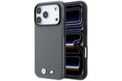Mobil - Covers & Cases - BMW M Carbon Metal Logo MagSafe Case for iPhone 17 Pro / 18 Pro - Gray - 3666339666385