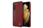 Mobil - Covers & Cases - BMW Silicone Signature Logo Case for Samsung Galaxy S21+ - Red - 3700740497425