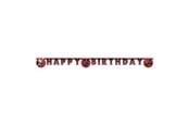 Legetøj - Globos Letter Guirlande Happy Birthday Spiderman World of Web - 97319