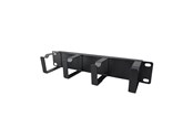 Rack skabe - Cablio CAB-LNMCM02-10 - 1U Cable Management Panel | 4 Cable Rings | 10" - CAB-LNMCM02-10