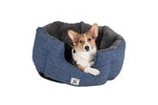 Hunde - Chill Kuzzi FIR rund seng skifferblå L - 380589