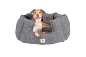 Hunde - Chill Kuzzi FIR rund seng grå M - 380585