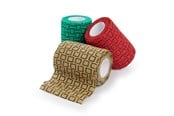 Hunde - KRUUSE SafeVet® Bandage 7.5 cm x 4.5 m mix 3 far - 160719