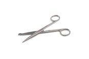 Hunde - KRUUSE Sygeplejerskesaks 14 cm spids/knop lige - 130419