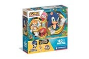 Puslespil - Clementoni Puzzle Square Box - Sonic 180 pieces 2D Puslespil - 29796