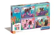 Puslespil - Clementoni Puzzle 4-in-1 Disney Ariel (12+16+20+24) pieces 2D Puslespil - 21533