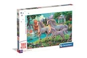 Puslespil - Clementoni Puzzle Unicorns at the Waterfall 180 pieces (Super) 2D Puslespil - 29794