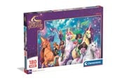 Puslespil - Clementoni Puzzle Super Unicorn Academy 2025 180 pieces 2D Puslespil - 29802