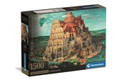Puslespil - Clementoni Puzzle Museum Babel Tower Compact Box 1500 pieces 2D Puslespil - 31738