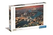 Puslespil - Clementoni Puzzle HQC London Aerial View 2000 pieces 2D Puslespil - 32082