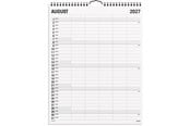 Kalender - Mayland Familiekalender Black and white 5 kol. 2027 - 27066550