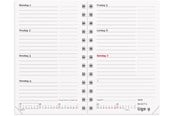 Kalender - Mayland Mini Planner ugekalender sort vinyl 2027 - 27084500