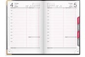 Kalender - Mayland Årbog dagkalender sort kunstskind indbundet 2027 - 27190000