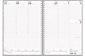 Kalender - Mayland A5 ugekalender højformat mørkegrå PP-plast 2027 - 27200000