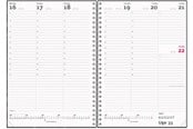 Kalender - Mayland A5 ugekalender højformat matsort genbrugskarton 2027 - 27200500
