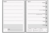 Kalender - Mayland Ugekalender tværformat grå PP-plast 2027 - 27202000