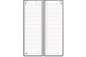 Kalender - Mayland Spiralnoteringskalender dag sort PP-plast 2027 - 27225000