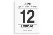 Kalender - Mayland Broderikalender m/split og bagsidetekst 2027 - 27241000