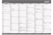 Kalender - Mayland Basic kontorkalender m/whiteboard-funktion A2 2027 - 27268800