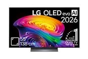Fladskærms TV - LG 55" Fladskærms TV OLED 4K OLED55C61LA C6 Series - OLED - OLED55C61LA.AEU
