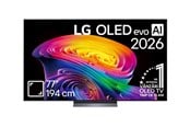 Fladskærms TV - LG 77" Fladskærms TV OLED 4K OLED77C61LA C6 Series - OLED - OLED77C61LA.AEU