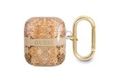Mobil - Andet Tilbehør - GUESS GUA2HHFLD AirPods cover gold/gold Paisley Strap Collection - 3666339041892