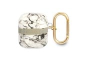 Mobil - Andet Tilbehør - GUESS GUA2HCHMAG AirPods cover grey/grey Marble Strap Collection - 3666339047160