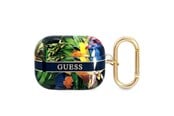 Mobil - Andet Tilbehør - GUESS GUAPHHFLB AirPods Pro cover blue/blue Flower Strap Collection - 3666339047283