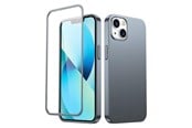 Mobil - Covers & Cases - Joyroom 360 Full Case front and back cover for iPhone 13 + tempered glass screen protector grey (JR-BP927 tranish) - 6941237161567