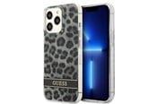 Mobil - Covers & Cases - GUESS GUHCP13LHSLEOK iPhone 13 Pro / 13 6.1" grey/grey hardcase Leopard - 3666339047467