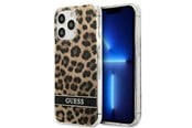 Mobil - Covers & Cases - GUESS GUHCP13LHSLEOW iPhone 13 Pro / 13 6.1" brown/brown hardcase Leopard - 3666339047382
