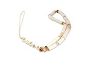 Mobil - Andet Tilbehør - GUESS pendant GUSTPEAW Phone Strap white/white Heishi Beads - 3666339048303