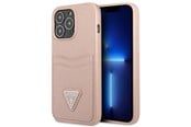 Mobil - Covers & Cases - GUESS GUHCP13LPSATPP iPhone 13 Pro / 13 6.1 "pink / pink hardcase SaffianoTriangle Logo Cardslot - 3666339048143