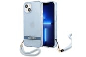 Mobil - Covers & Cases - GUESS GUHCP13MHTSGSB iPhone 13 6.1 "blue / blue hardcase Translucent Stap - 3666339040680