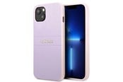 Mobil - Covers & Cases - GUESS GUHCP13SPSASBPU iPhone 13 mini 5.4 "purple / purple Saffiano Hot Stamp & Metal Logo - 3666339047849