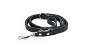 Hunde - Timely PRAG Dressurline sort 12 mm. / 220 cm. - 5907784877444
