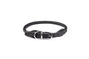 Hunde - Timely PARIS Halsbånd Sort 6 mm. / 35 cm. - 5907784873934