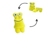 Hunde - Tearrible Aktivitets bamse Tiny Gul- u/piv 14 cm. - 66006