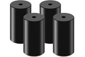 Kabinet Tilbehør - Ssupd Meshroom Aluminum Feet - 3CM - Black - SSU-ACC-AF-3-BK