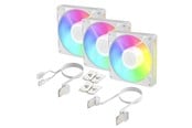 Kabinet Køler - Arctic BioniX P14 A-RGB - 3pack - Kabinet køler - 140mm - Hvid med RGB LED lys - ACFAN00342A
