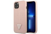Mobil - Covers & Cases - GUESS GUHCP14MPSATLP iPhone 14 Plus 6.7 "pink / pink hardcase SaffianoTriangle Logo - 3666339065492