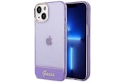 Mobil - Covers & Cases - GUESS Translucent iPhone 14 6.1" Case - Purple - 3666339088262
