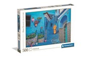 Puslespil - Clementoni Puzzle HQC Blue Street of Chefchaouen 2026 500 pieces 2D Puslespil - 35616