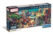 Puslespil - Clementoni Puzzle Panorama HQC Marvel Heroes vs Villains 1000 pieces 2D Puslespil - 37056