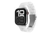 Smartwatch - Tilbehør - FIXED Resin Strap for Apple Watch Series 3-10 (38/40/41mm) & SE - Cloud White - FIXREST-436-CW