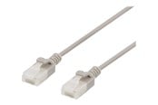 Netværkskabel - Deltaco patch cable - grey - Grå - UUTP-1040