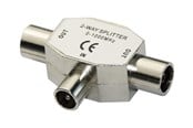 Kabel Organisering - Deltaco - splitter for radio - 2-way fully shielded - R00150040