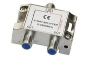 Kabel Organisering - Deltaco - splitter - 2-way F-connectors DC pass Class A - R00150041