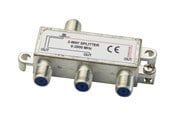 Kabel Organisering - Deltaco - splitter - 3-way F-connectors DC pass Class A - R00150042